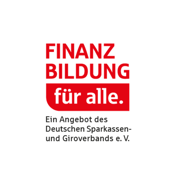 Logo Finanzbildung für alle, ein Angebot des Sparkassen - und Giroverbandes