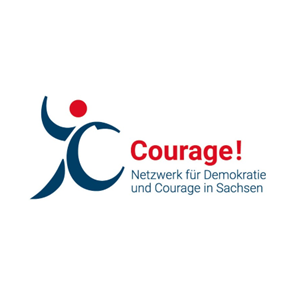 Logo des Netzwerkes für Demokratie und Courage e.V. Sachsen